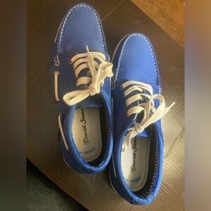 David Stone blue loafers in EUC in size Men’s 10.5 M. See pictures